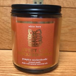 NWT Bath & Body Works Single Wick candle in Pumpkin Snickerdoodle